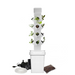 A Picture of ExoTowers Hydroponic System with 16 plant slots or 4 Grow Blocks.