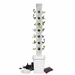 A Picture of ExoTowers Hydroponic System with 28 plant slots or 7 Grow Blocks.