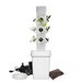 A Picture of ExoTowers Hydroponic System with 12 plant slots or 3 Grow Blocks.